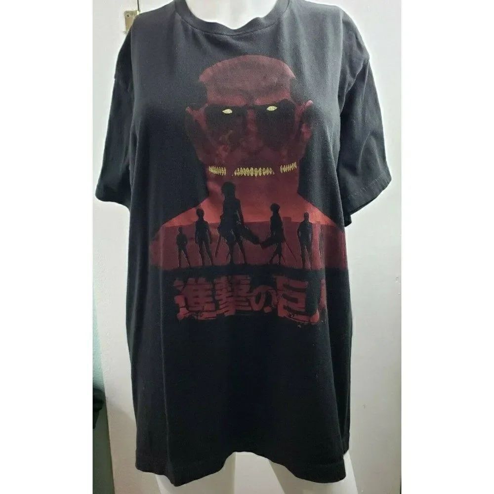Attack On Titan TShirt L Ripple Junction Japan Manga Anime Series Japanese Tee